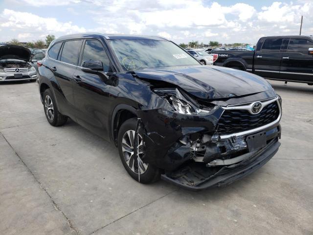 TOYOTA HIGHLANDER 2020 with VIN 5TDGZRAH2LS507528 - Photo from auction