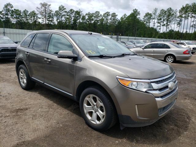 FORD EDGE SEL 2014 with VIN 2FMDK3JC7EBA01671 - Photo from auction