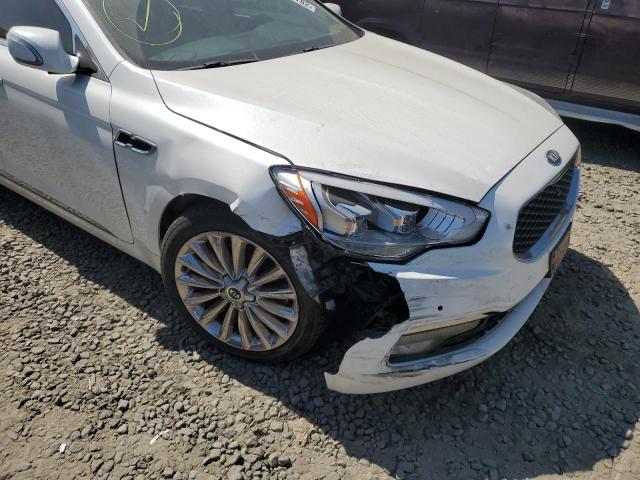 Photo 9 from auction – 2015 KIA K900 with VIN KNALW4D40F6022633