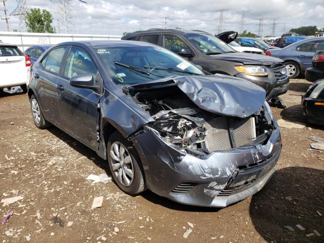 TOYOTA COROLLA L 2014 with VIN 2T1BURHE5EC132296 - Photo from auction