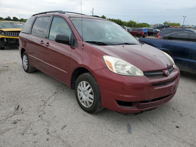 TOYOTA SIENNA CE 2005 with VIN 5TDZA23C65S322734 - Photo from auction