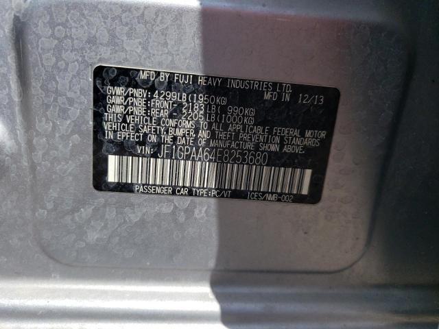 Photo 10 from auction – 2014 SUBARU IMPREZA with VIN JF1GPAA64E8253680