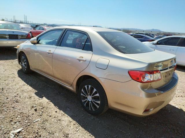 Photo 3 from auction – 2013 TOYOTA COROLLA BA with VIN 2T1BU4EE8DC937604