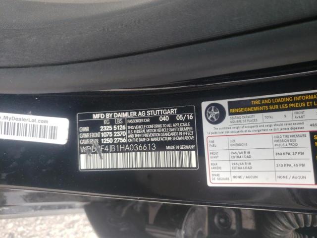 Photo 10 from auction – 2017 MERCEDES-BENZ E 300 with VIN WDDZF4JB1HA036613