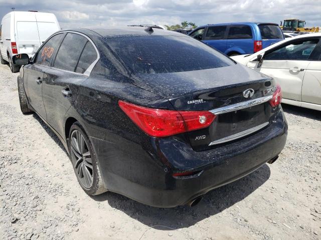 Photo 3 from auction – 2014 INFINITI Q50 BASE with VIN JN1BV7AR4EM690063