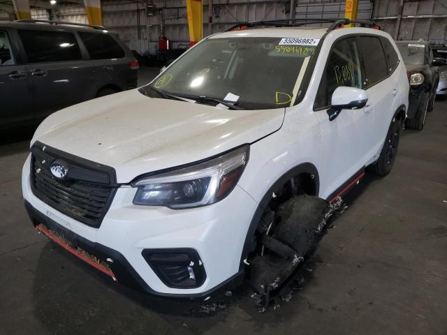 Photo 2 from auction – 2021 SUBARU FORESTER S with VIN JF2SKARC1MH573407