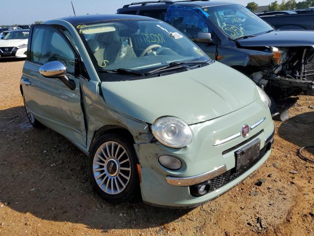 FIAT 500 LOUNGE 2012 with VIN 3C3CFFCR2CT117860 - Photo from auction