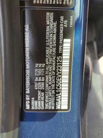 Photo 10 from auction – 2014 BMW X1 XDRIVE2 with VIN WBAVL1C50EVY23125
