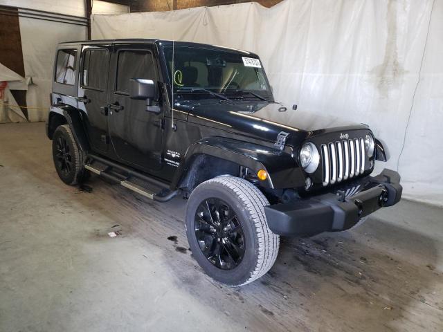 JEEP WRANGLER U 2018 with VIN 1C4BJWEG8JL909117 - Photo from auction