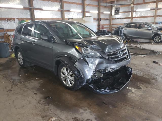 HONDA CR-V EX 2014 with VIN 5J6RM4H58EL091148 - Photo from auction