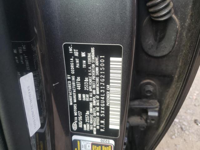 Photo 10 from auction – 2018 KIA OPTIMA EX with VIN 5XXGU4L31JG215001