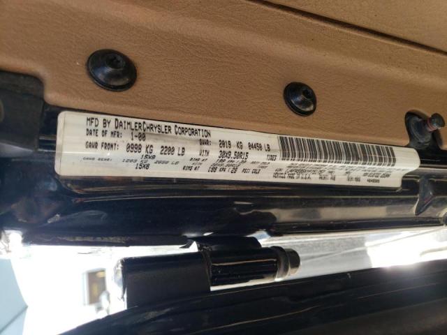 Photo 10 from auction – 2000 JEEP WRANGLER / with VIN 1J4FA59SXYP751757