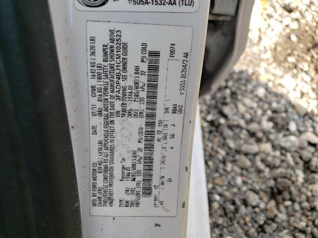 Photo 10 from auction – 2012 FORD FIESTA SE with VIN 3FADP4BJ1CM102523
