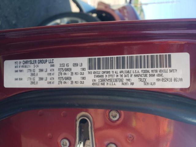 Photo 10 from auction – 2014 RAM 1500 LARAM with VIN 1C6RR7NM9ES387202