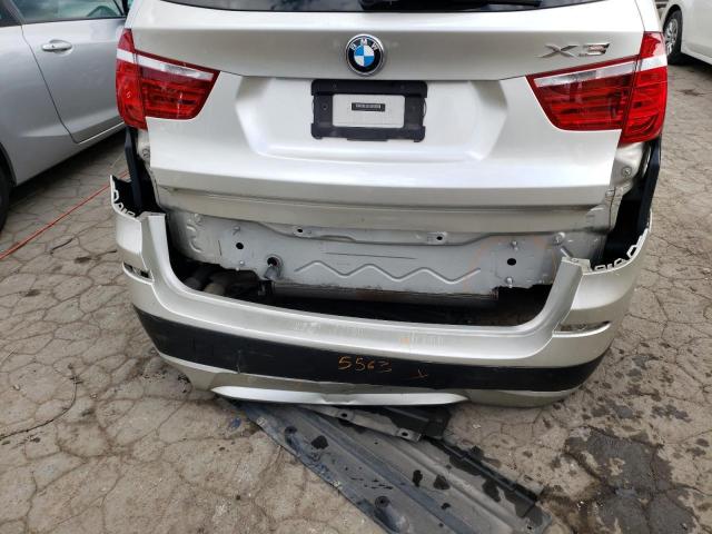 Photo 9 from auction – 2012 BMW X3 XDRIVE2 with VIN 5UXWX5C59CL721428