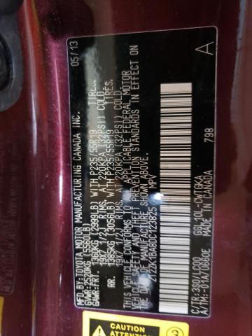 Photo 10 from auction – 2013 LEXUS RX 350 with VIN 2T2ZK1BA8DC123825