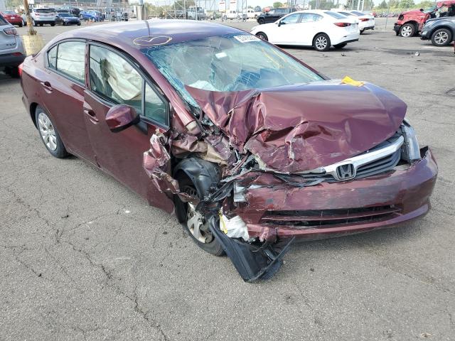Foto 1 de la subasta – 2012 HONDA CIVIC LX con VIN 2HGFB2F53CH534064