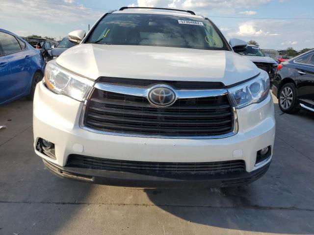 Photo 9 from auction – 2015 TOYOTA HIGHLANDER with VIN 5TDYKRFH2FS045932