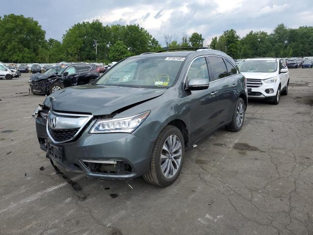 Photo 2 from auction – 2014 ACURA MDX TECHNO with VIN 5FRYD4H46EB027166