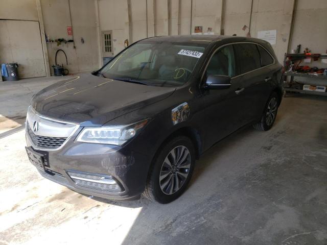 Photo 2 from auction – 2014 ACURA MDX TECHNO with VIN 5FRYD3H47EB020656