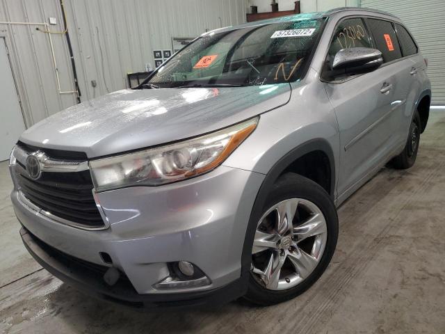 Photo 2 from auction – 2015 TOYOTA HIGHLANDER with VIN 5TDYKRFH4FS063218