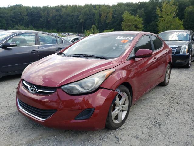 Photo 2 from auction – 2011 HYUNDAI ELANTRA GL with VIN KMHDH4AEXBU094147