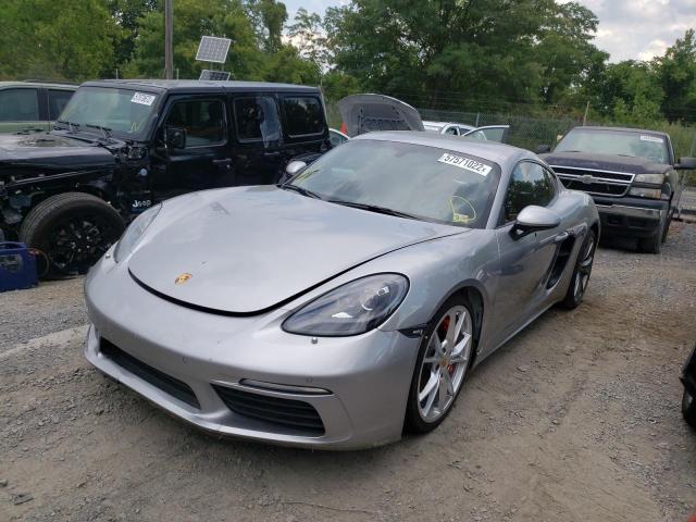 صورة رقم 2 من المزاد - 2019 PORSCHE CAYMAN S مع VIN WP0AB2A89KS279082