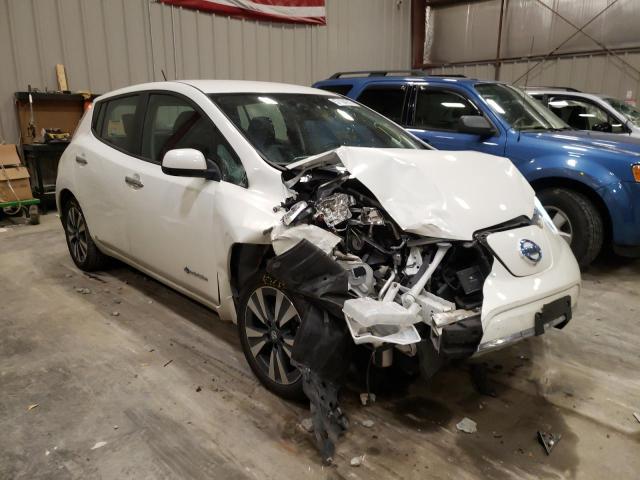 NISSAN LEAF S 2017 with VIN 1N4BZ0CP5HC302505 - Photo from auction