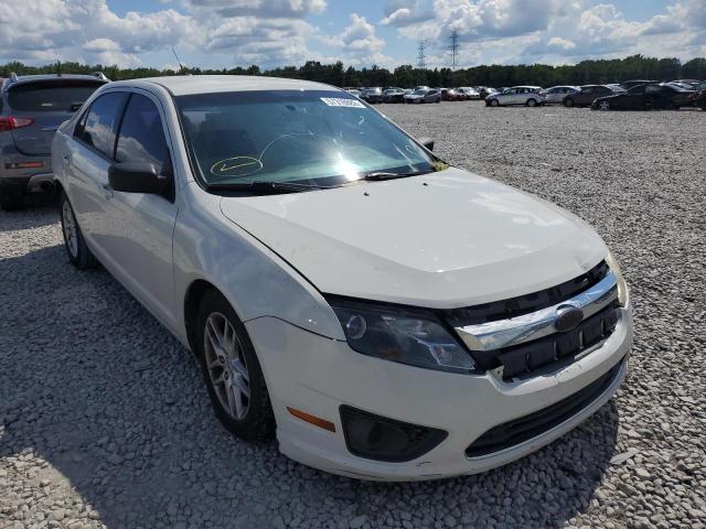 FORD FUSION S 2010 with VIN 3FAHP0GA6AR340533 - Photo from auction