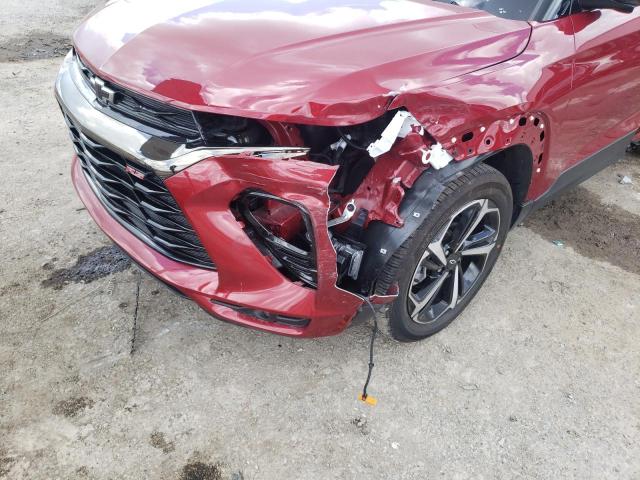 Photo 9 from auction – 2021 CHEVROLET TRAILBLAZE with VIN KL79MTSL3MB034350