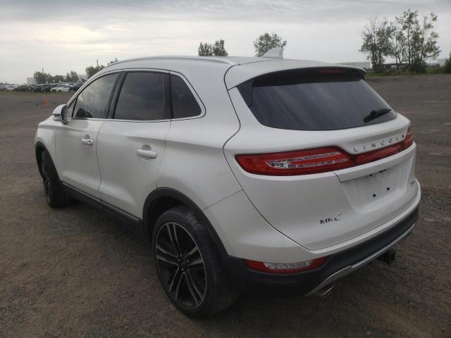 Photo 3 from auction – 2017 LINCOLN MKC RESERV with VIN 5LMTJ3DH0HUL23800