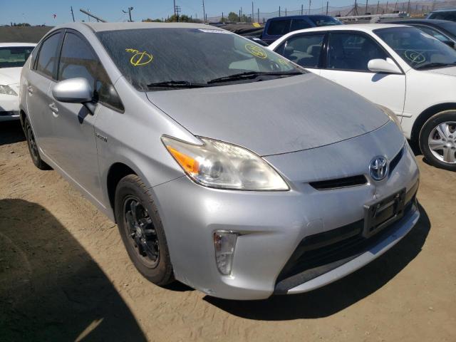 TOYOTA PRIUS 2012 with VIN JTDKN3DU7C5537237 - Photo from auction