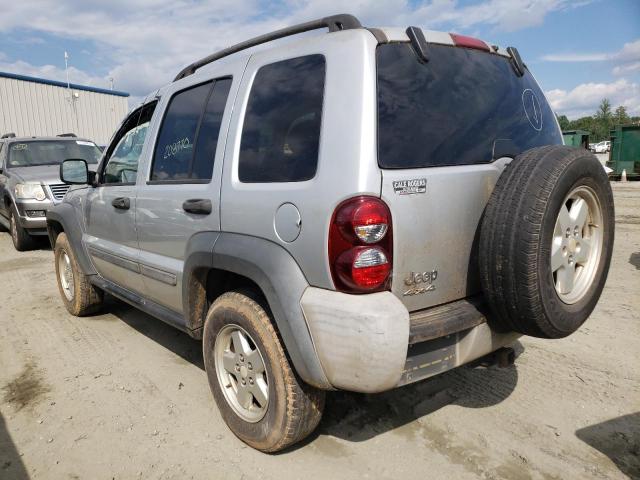 Photo 3 from auction – 2006 JEEP LIBERTY SP with VIN 1J4GL48K76W243775