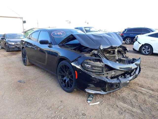 DODGE CHARGER SX 2018 with VIN 2C3CDXHG3JH155994 - Photo from auction