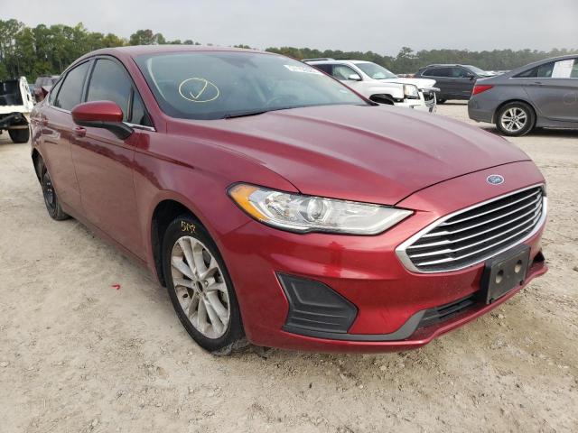 Photo 1 from auction – 2019 FORD FUSION SE with VIN 3FA6P0HD9KR170279