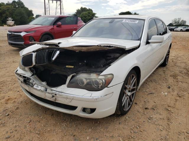 Photo 2 from auction – 2007 BMW 750 with VIN WBAHN83527DT68092