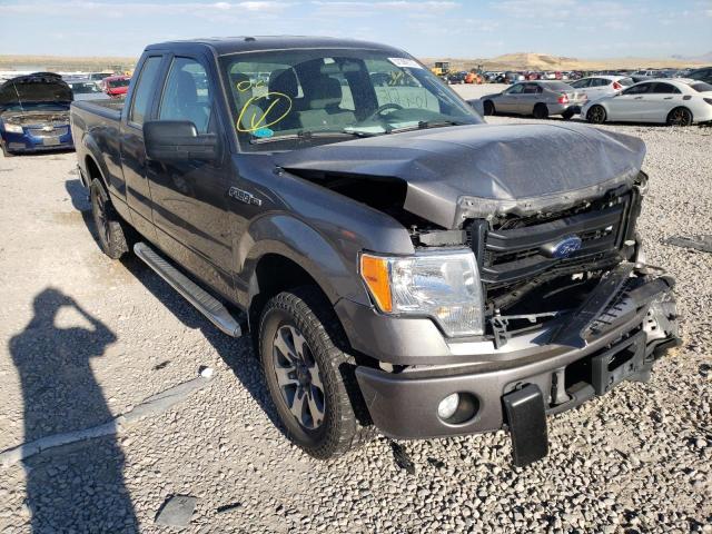 FORD F150 SUPER 2013 with VIN 1FTEX1EM1DFB44873 - Photo from auction
