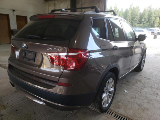 Photo 4 from auction – 2013 BMW X3 XDRIVE2 with VIN 5UXWX9C55D0D04949