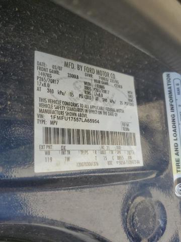 Photo 10 from auction – 2007 FORD EXPEDITION with VIN 1FMFU17557LA65954