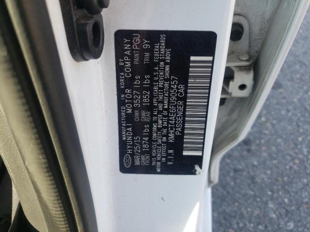 Photo 10 from auction – 2015 HYUNDAI ACCENT GLS with VIN KMHCT4AE6FU905457