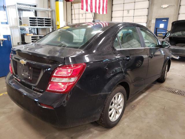 Photo 4 from auction – 2017 CHEVROLET SONIC LT with VIN 1G1JD5SB0H4100018