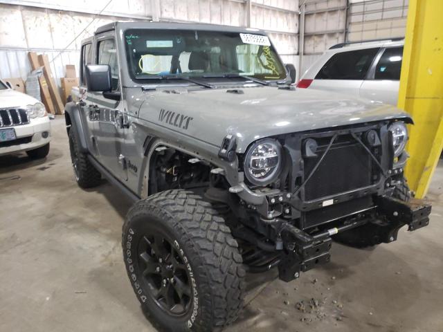 JEEP WRANGLER U 2021 with VIN 1C4HJXDN2MW648618 - Photo from auction