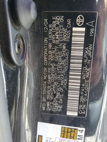 Photo 10 from auction – 2005 TOYOTA SCION TC with VIN JTKDE177X50034457