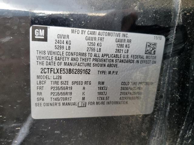 Photo 10 from auction – 2011 GMC TERRAIN SL with VIN 2CTFLXE53B6289162