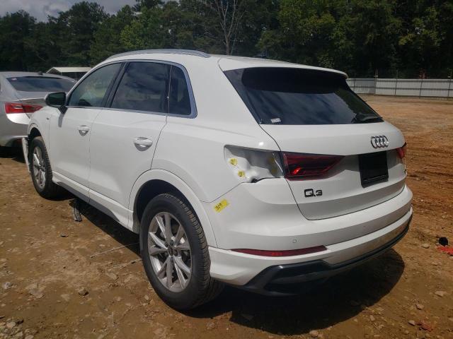Photo 3 from auction – 2022 AUDI Q3 PREMIUM with VIN WA1DECF35N1067761