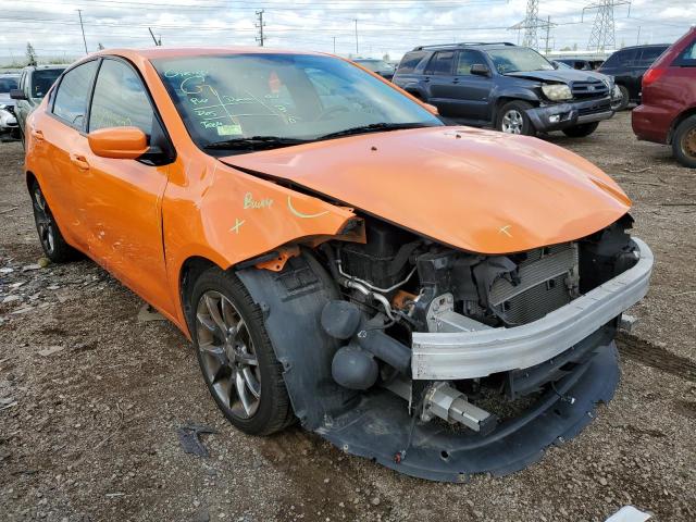 DODGE DART SXT 2013 with VIN 1C3CDFBA4DD345724 - Photo from auction