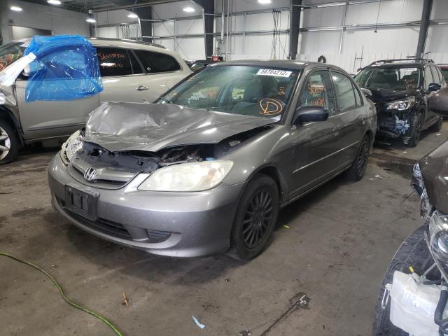 Photo 2 from auction – 2005 HONDA CIVIC LX with VIN 2HGES15545H593277