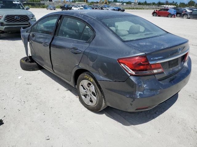 Photo 3 from auction – 2013 HONDA CIVIC LX with VIN 19XFB2F58DE041363