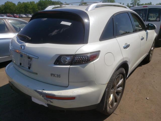 Photo 4 from auction – 2005 INFINITI FX35 with VIN JNRAS08W75X205871