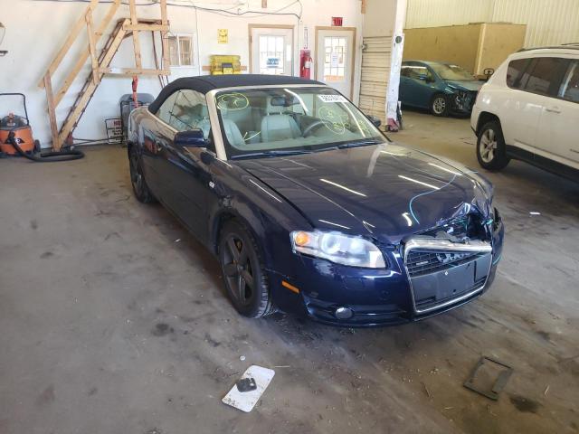 AUDI A4 3.2 CAB 2007 مع رقم تعريف المركبة WAUDH48H37K029466 - صورة من المزاد